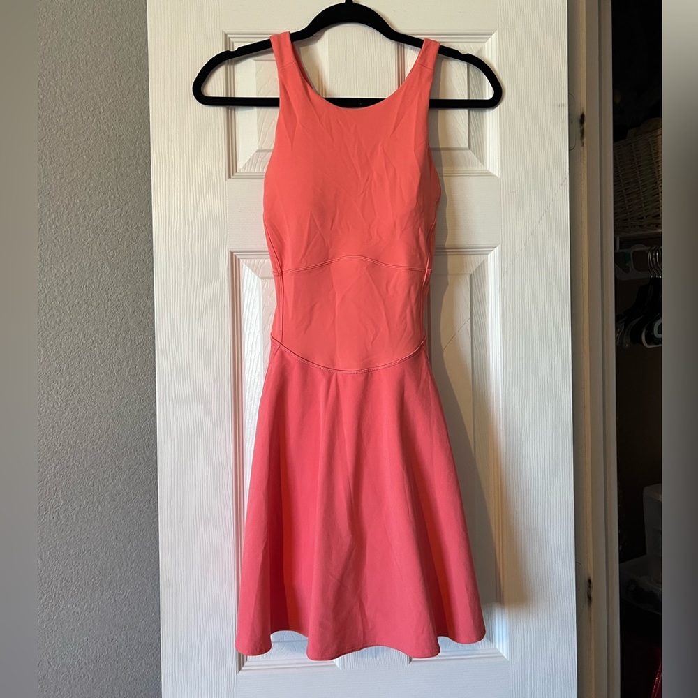Lululemon raspberry cream athletic dress OWO